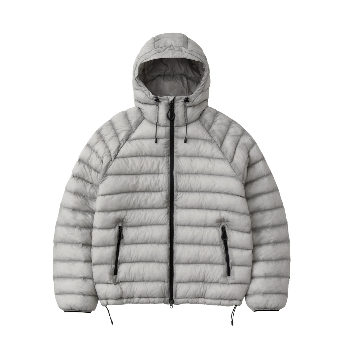 SBE4DW01MWLG (W) Suare Women Light Sheer Shell Puffer Jumper Light Gray