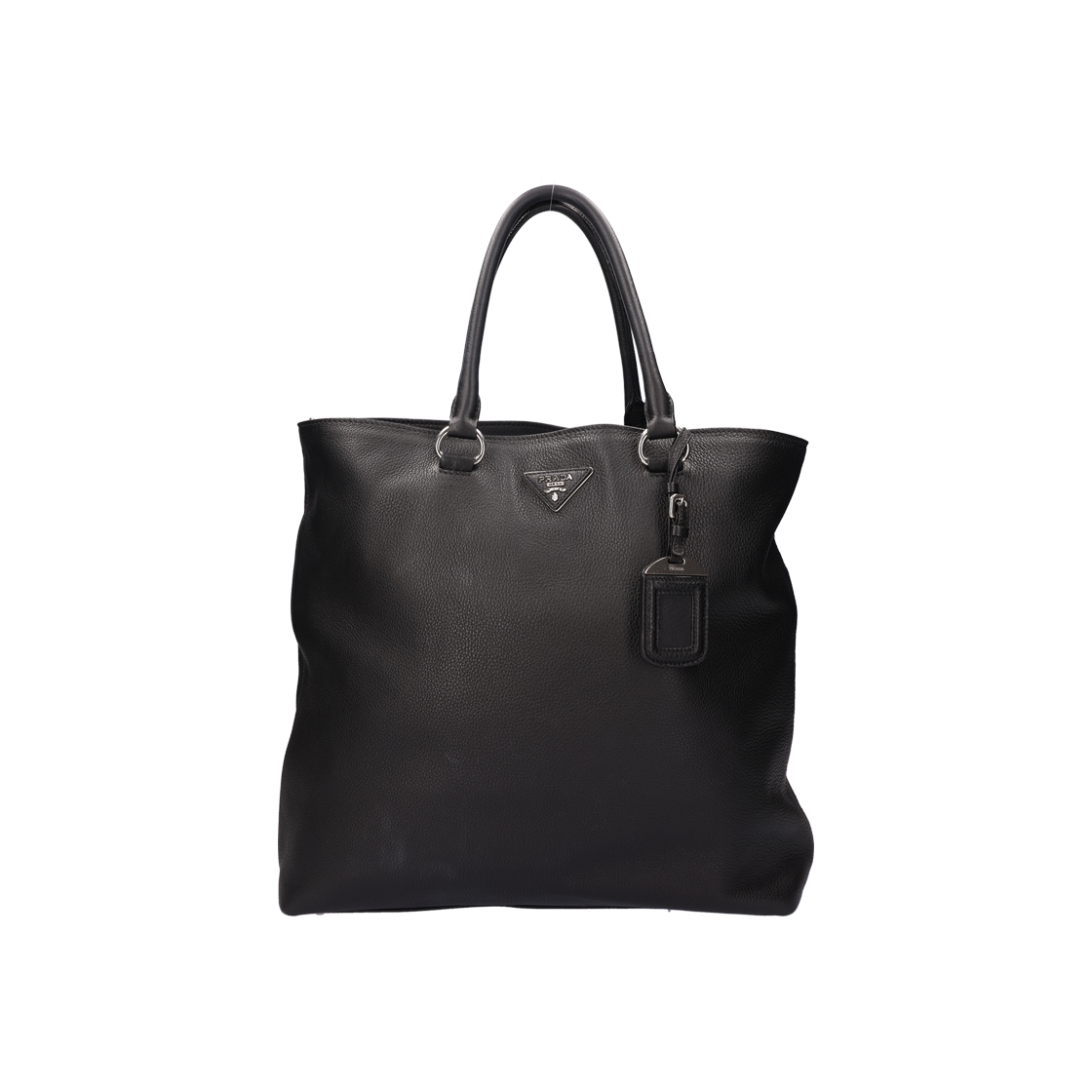 ITQFER2A33SD Prada Vitello Daino Tote Bag Black