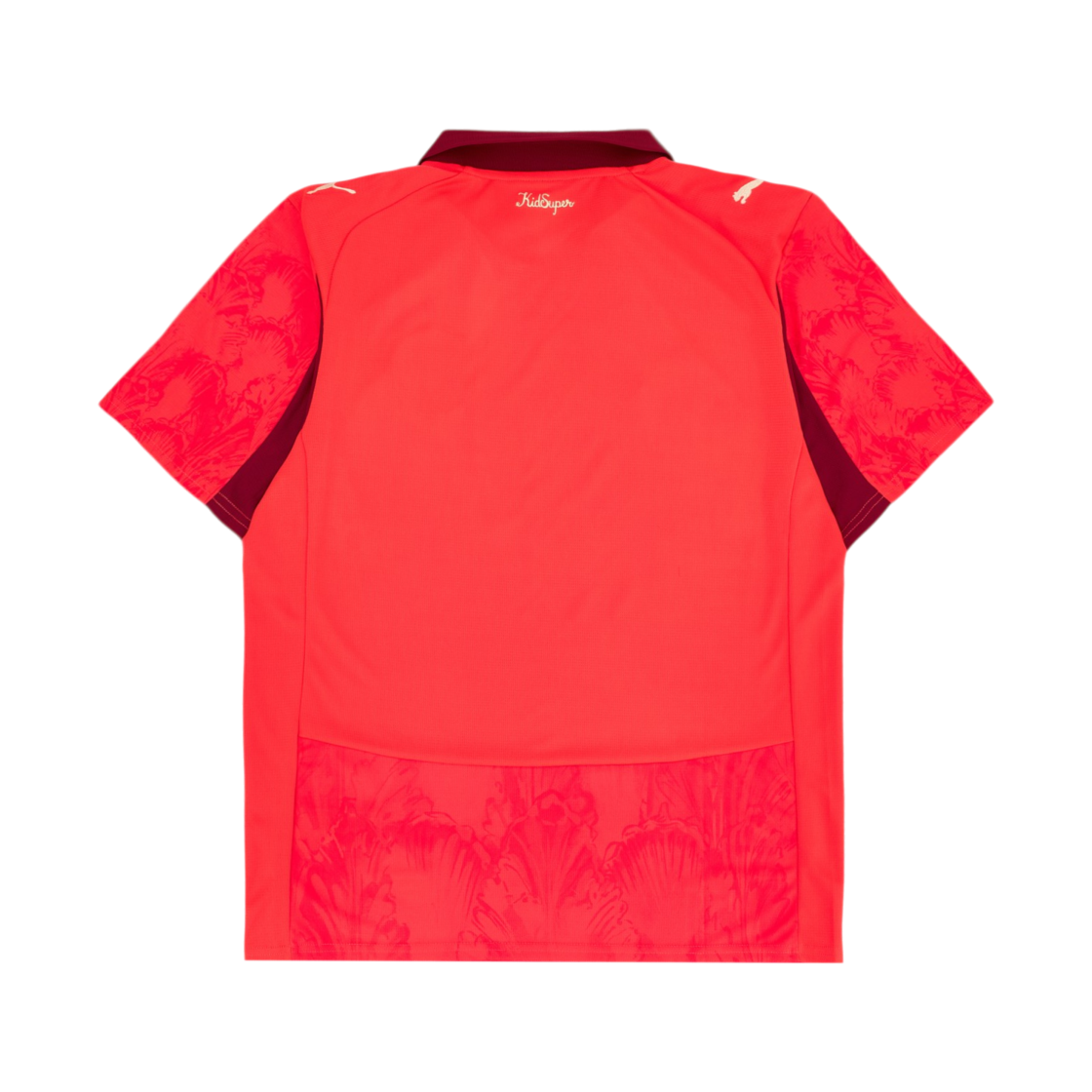 푸마 x 키드슈퍼 SEP 저지 레플리카 글로잉 레드 다크 크림슨 (논 마킹 버전)(Puma x KidSuper SEP Jersey Replica Glowing Red Dark Crimson (Non Marking Ver.)) - 2