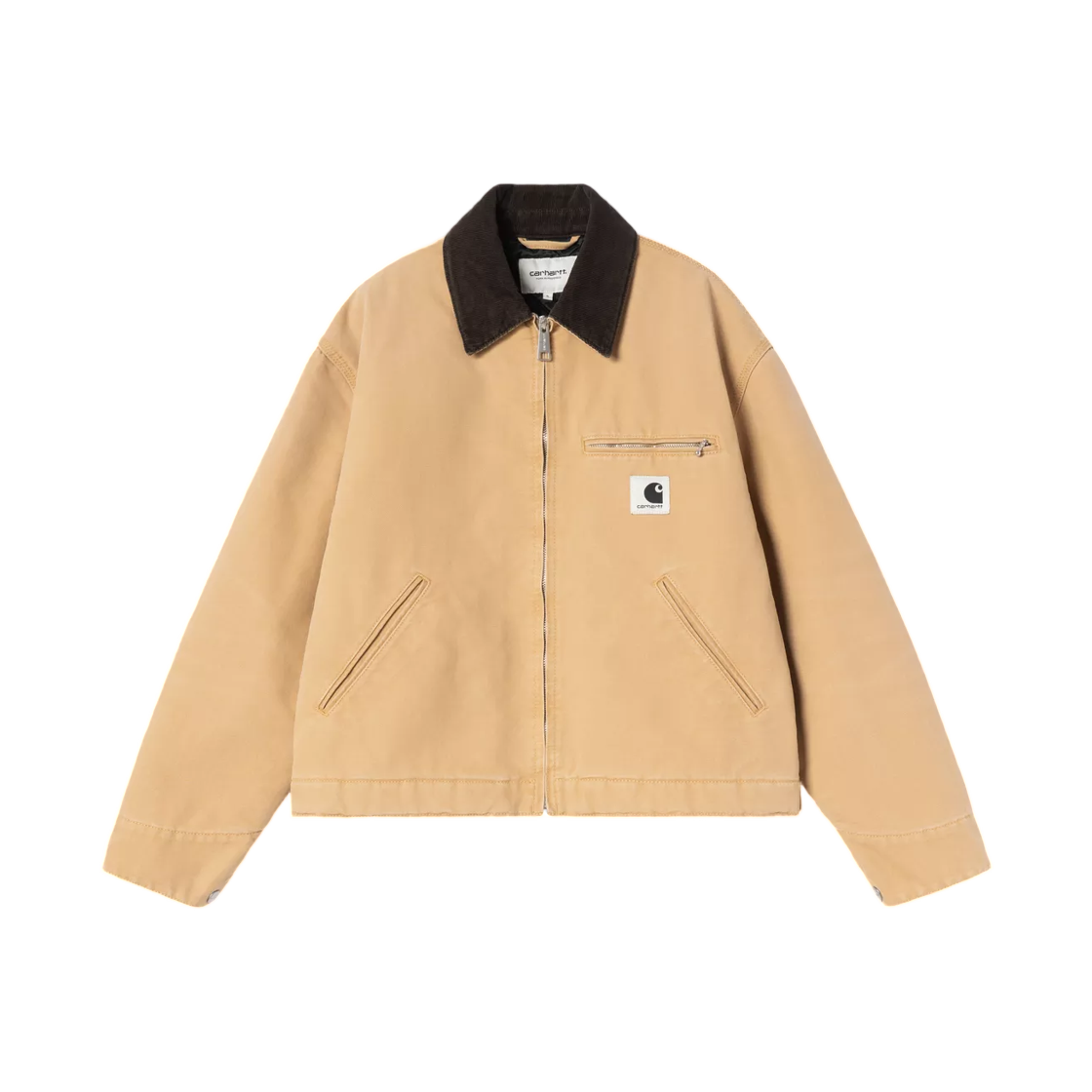 I035672-3WQ-4O (W) Carhartt WIP OG Detroit Jacket WIP Dusty H Tobacco