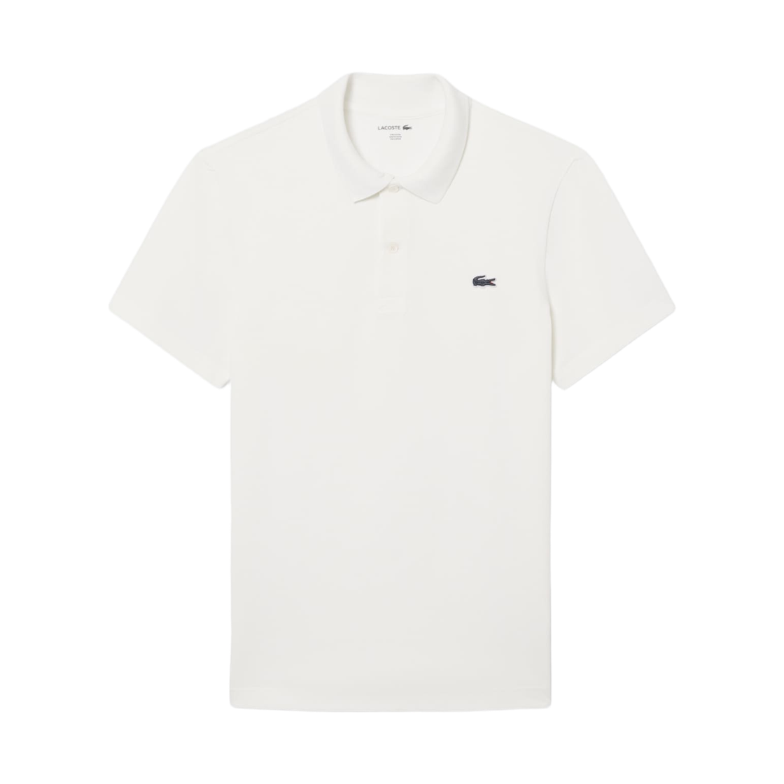 DH5522-56N-001 Lacoste Basic Ottoman Short Sleeve Polo Shirt White