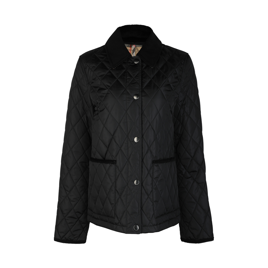 8107510 C1900 [25% 쿠폰] (W) Burberry Quilting Nylon Jacket Black Sand