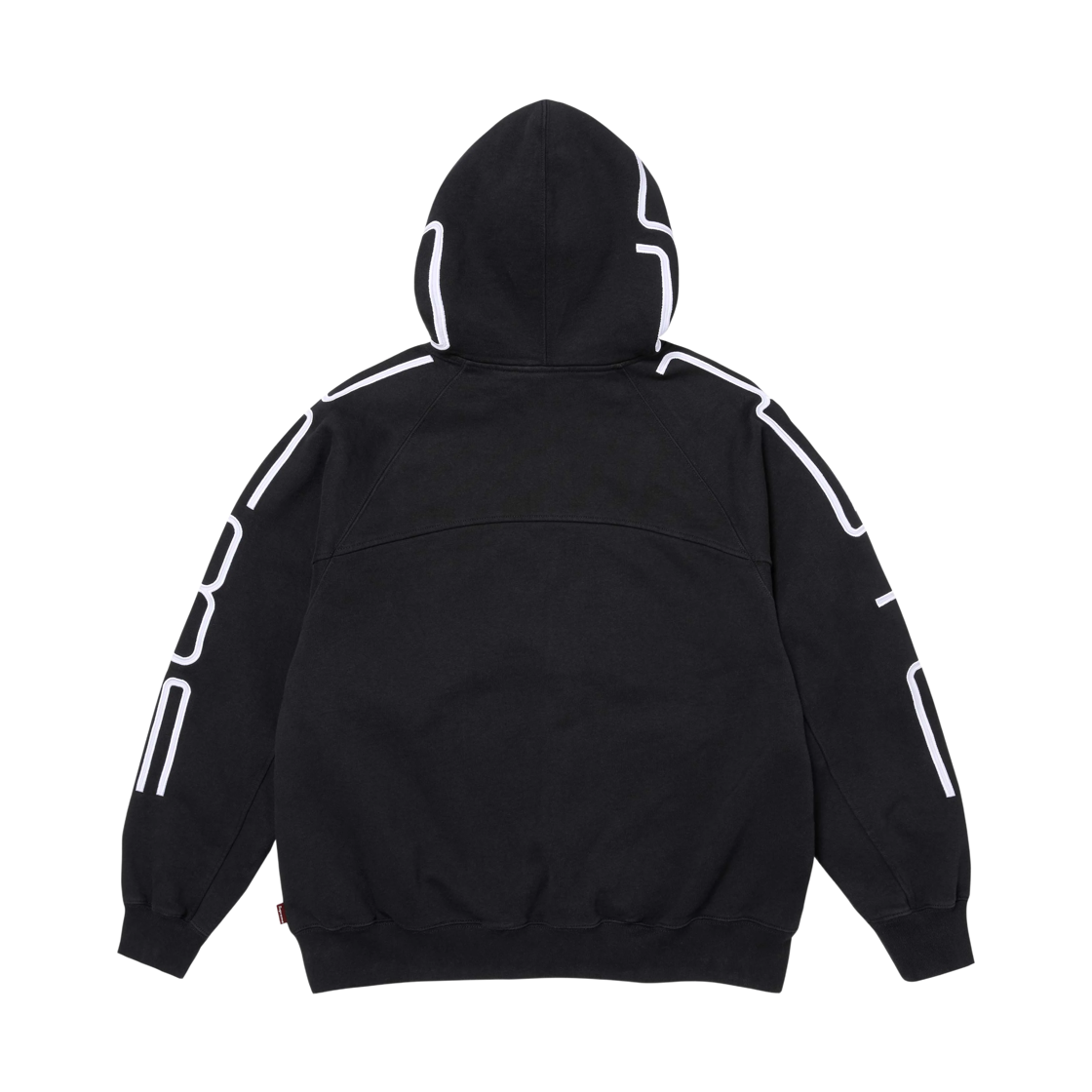 슈프림 커넥트 집업 후드 스웨트셔츠 블랙 - 26FW(Supreme Connect Zip Up Hooded Sweatshirt Black - 26FW) - 3