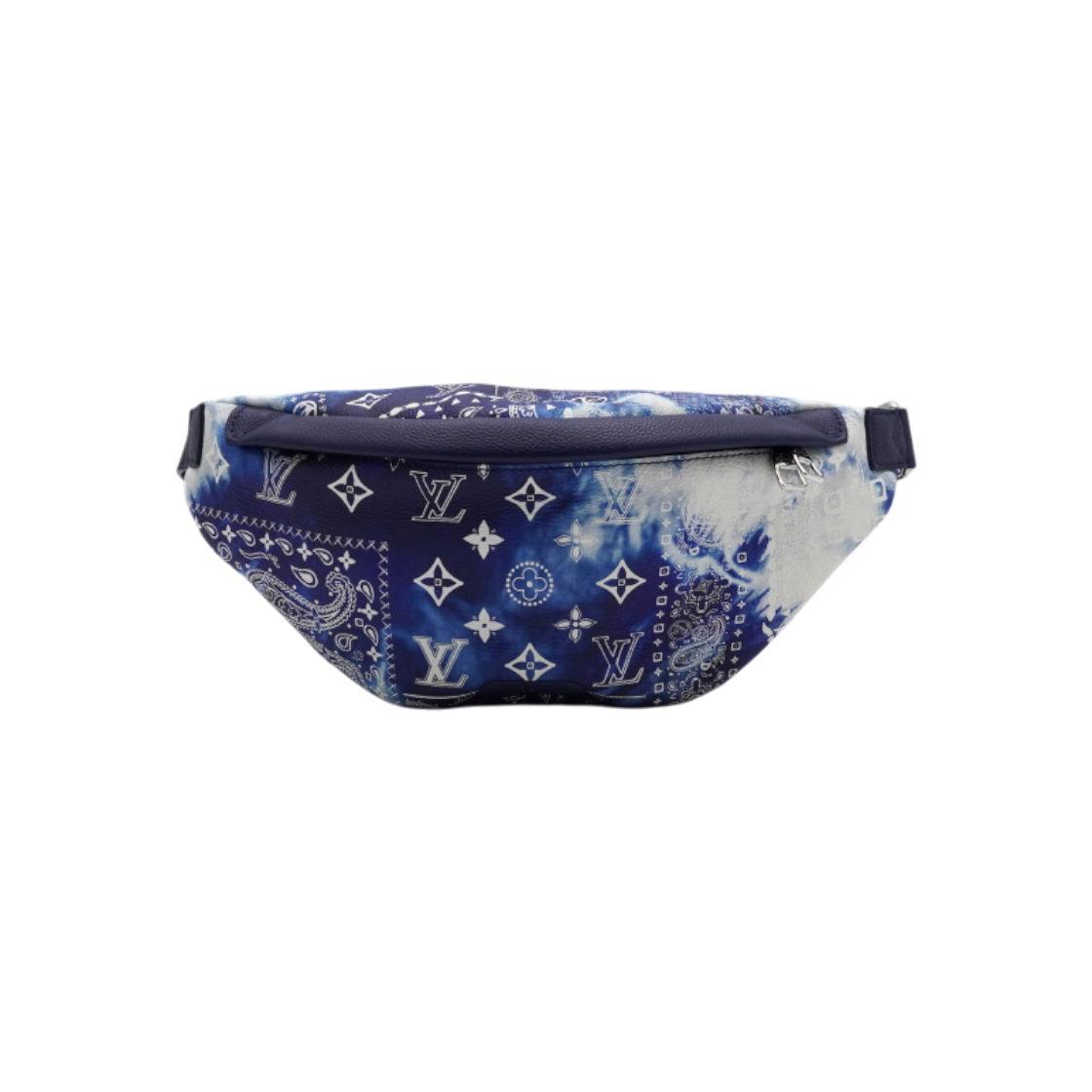 ITG5ROLPKCMG Louis Vuitton Limited Edition Blue Monogram Belt Bag