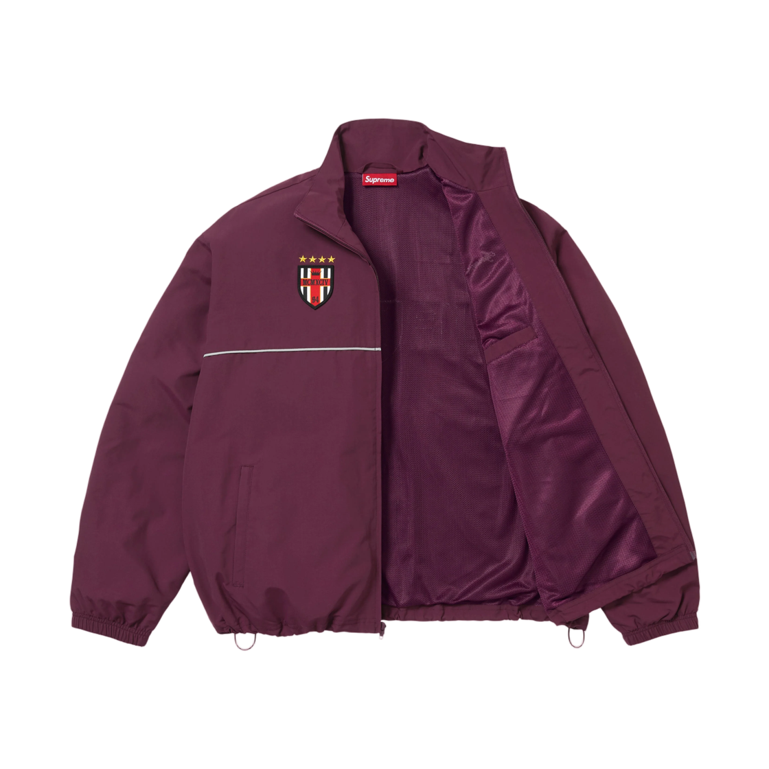 슈프림 크로스 트랙 자켓 플럼 - 26FW(Supreme Cross Track Jacket Plum - 26FW) - 3