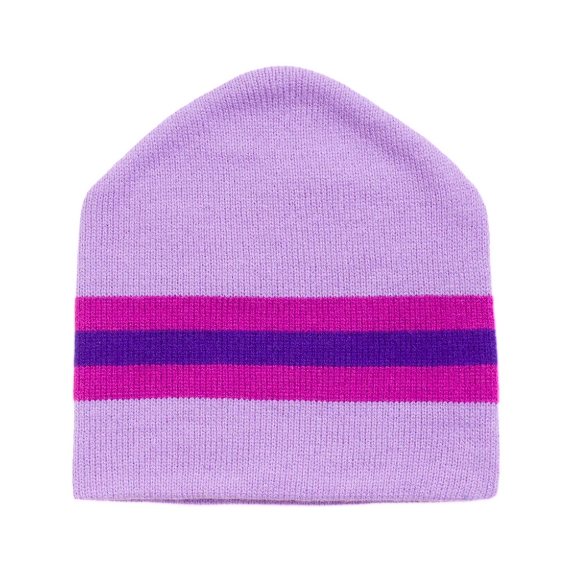 스투시 스트라이프 스키 비니 퍼플(Stussy Stripe Ski Beanie Purple) - 2