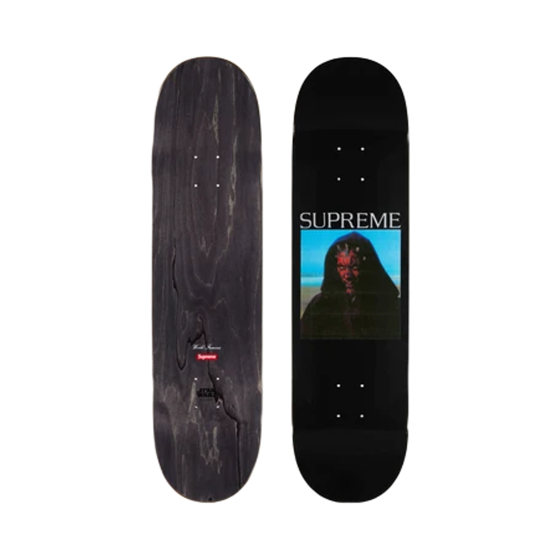 - Supreme Sith Skateboard Black 8.25" x 32" - 26FW