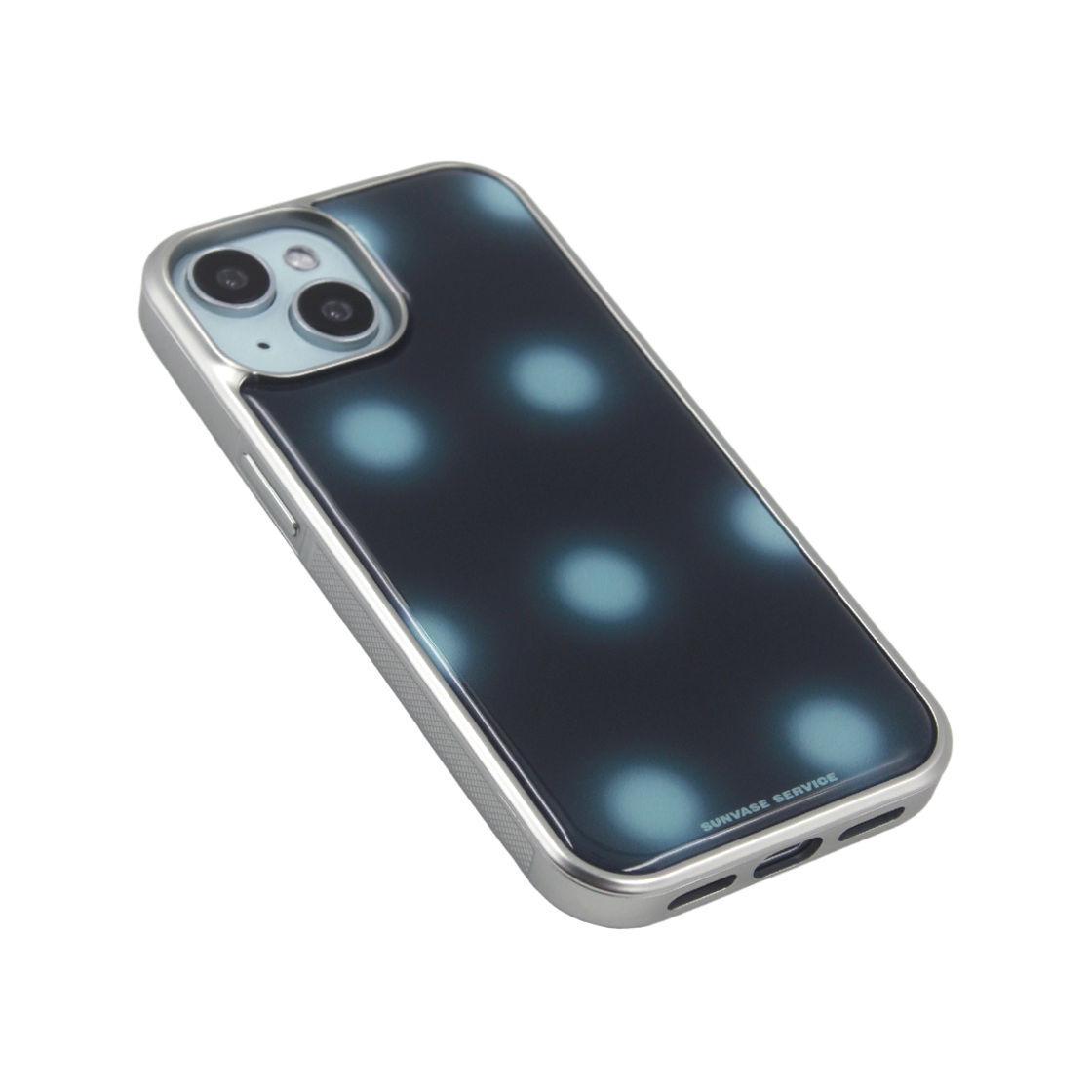 선베이스서비스 썬 도트 케이스 블랙 (실버 에폭시) 갤럭시(sunvase service SUN DOT CASE_BLACK (silver epoxy) Galaxy) - 2