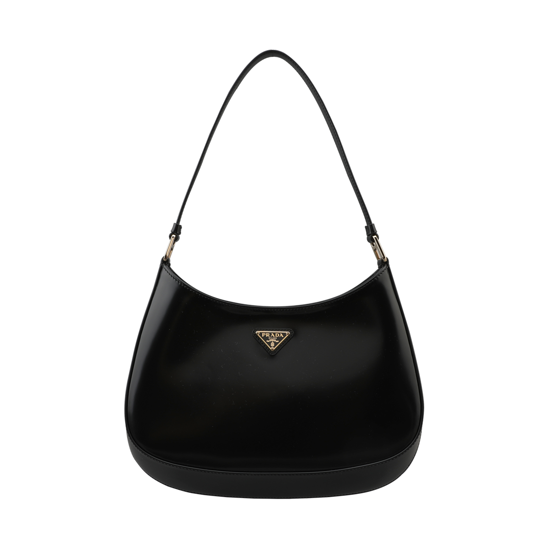 1BC499 ZO6 F0632 [25% 쿠폰] Prada Cleo Brushed Leather Shoulder Bag Black