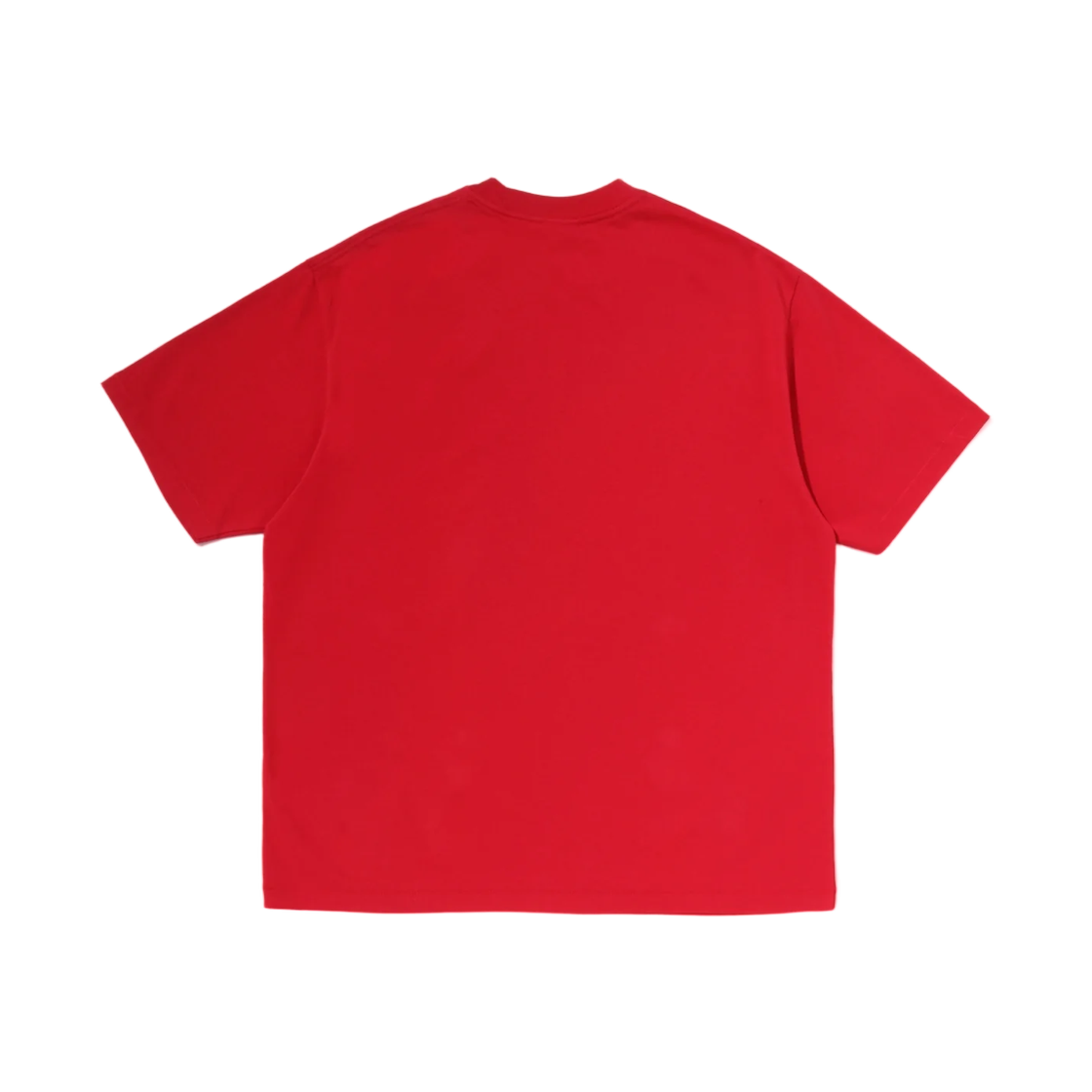 베이프 스타 스트라이크 카모 컬리지 릴렉스드 핏 티셔츠 레드(BAPE Sta Strike Camo College Relaxed Fit T-Shirt Red) - 2
