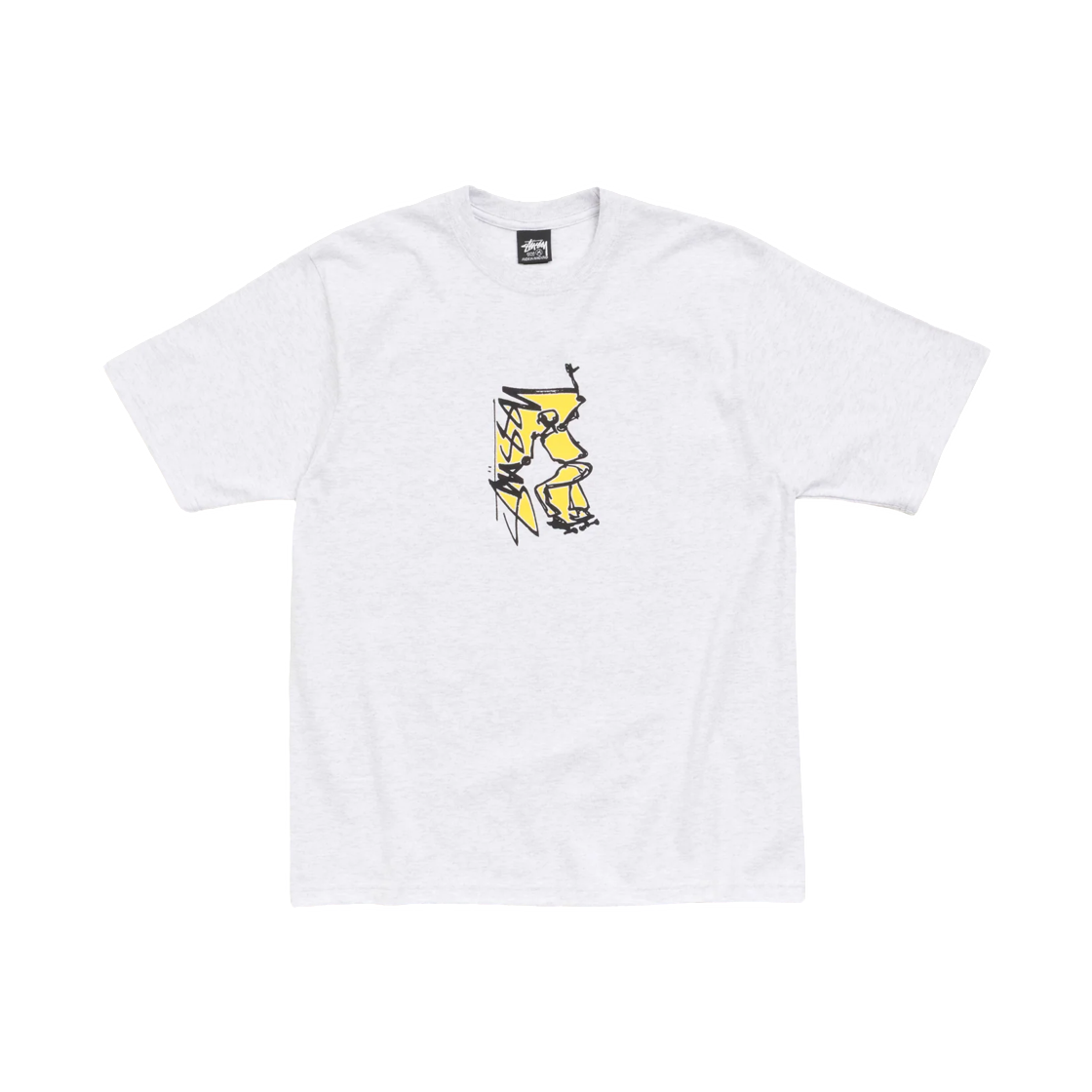 스투시 스무스 스케이트 티셔츠 애쉬 헤더(Stussy Smooth Sk8 T-Shirt Ash Heather) - 2