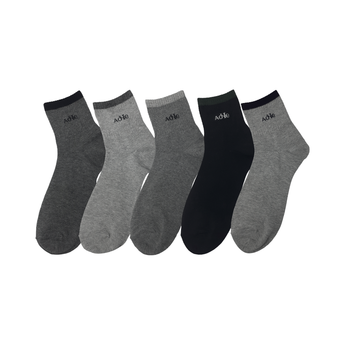 [3% 적립] 에이원 패션 캐주얼 미니 중목 양말 5팩 C033([3% 적립] Aone Fashion Casual Mini Socks 5-Pack C033)