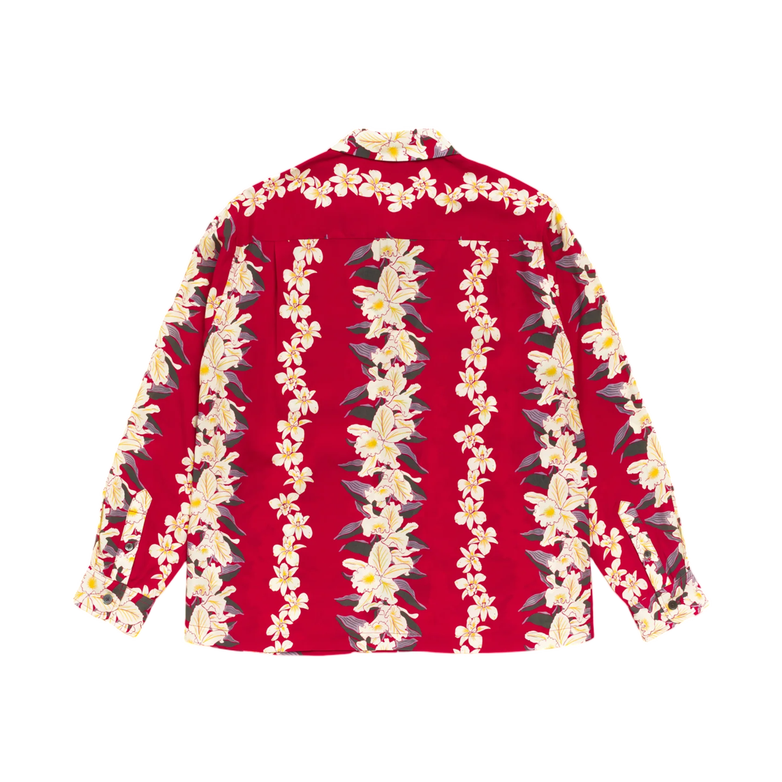 스투시 하와이안 플로랄 셔츠 레드(Stussy Hawaiian Floral Shirt Red) - 2