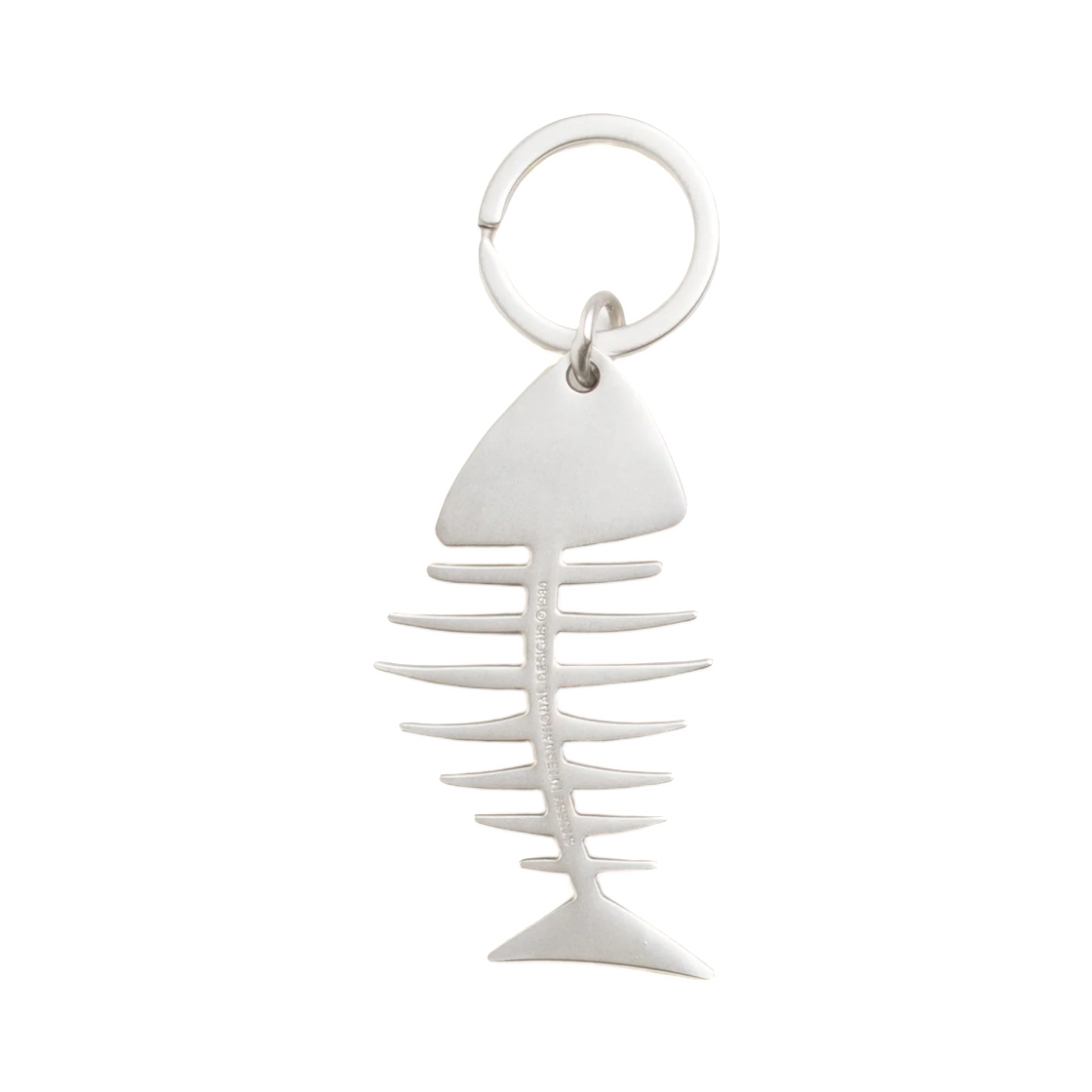 스투시 피쉬본 키체인 실버(Stussy Fishbone Keychain Silver) - 2