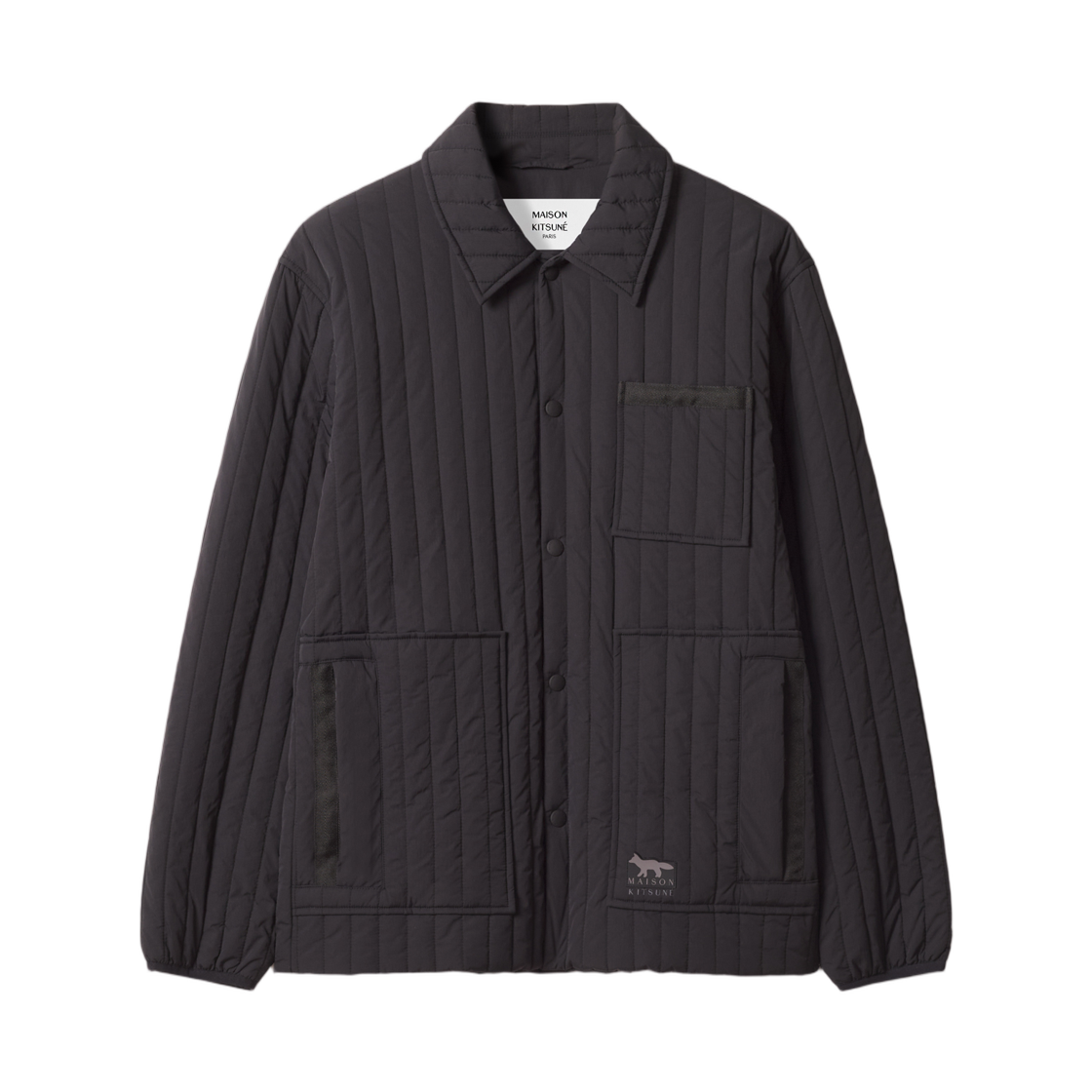 MRMWV00WQ4098-P199 Maison Kitsune Quilted Jacket Black