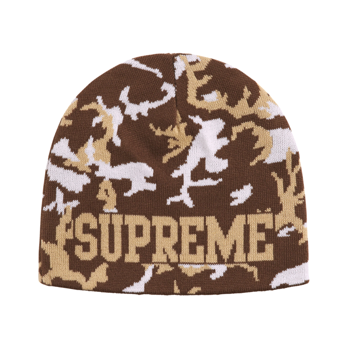 슈프림 리버시블 카모 비니 브라운 - 26FW(Supreme Reversible Camo Beanie Brown - 26FW) - 3