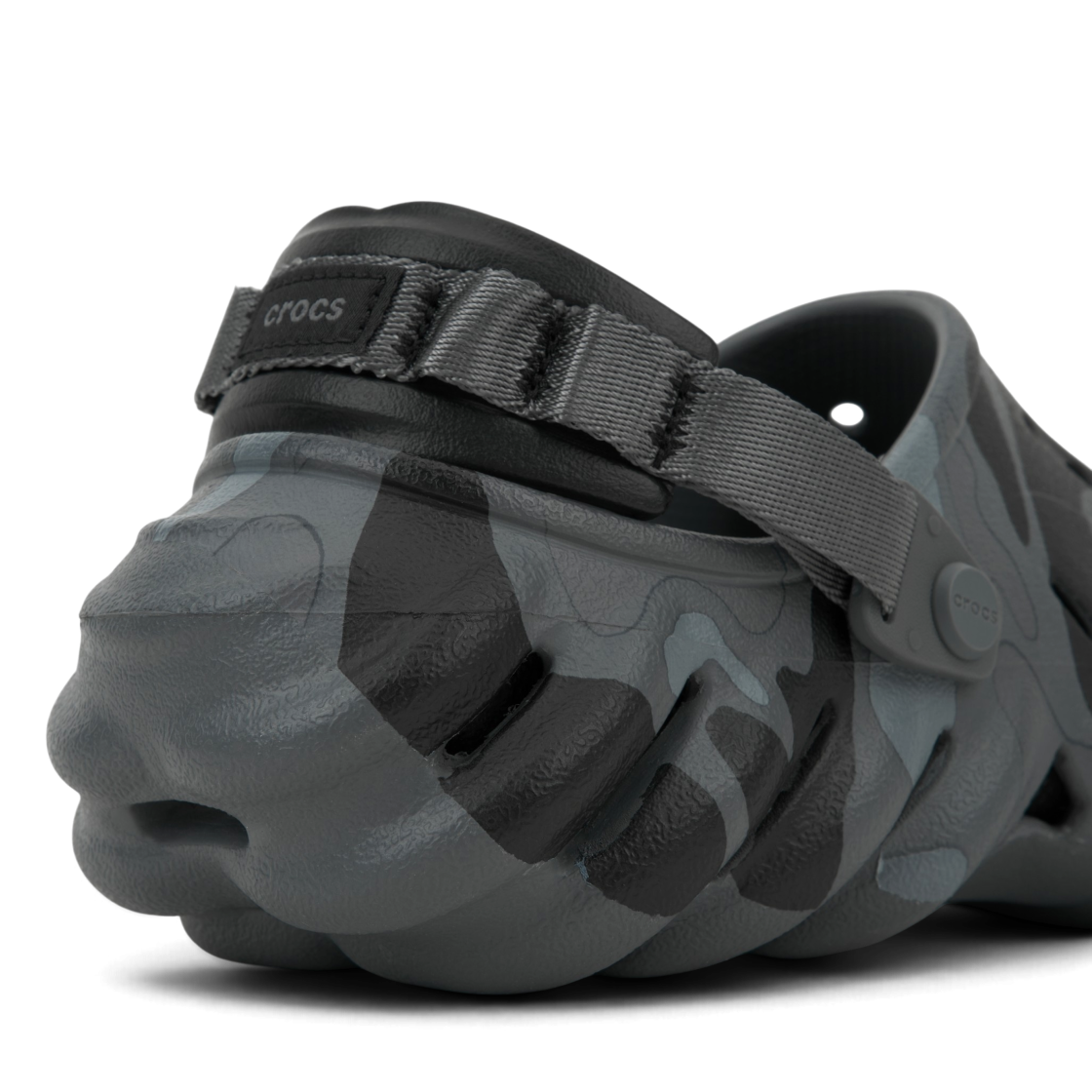 크록스 에코 덕 카모 클로그 차콜 블랙(Crocs Echo Duck Camo Clog Charcoal Black) - 8