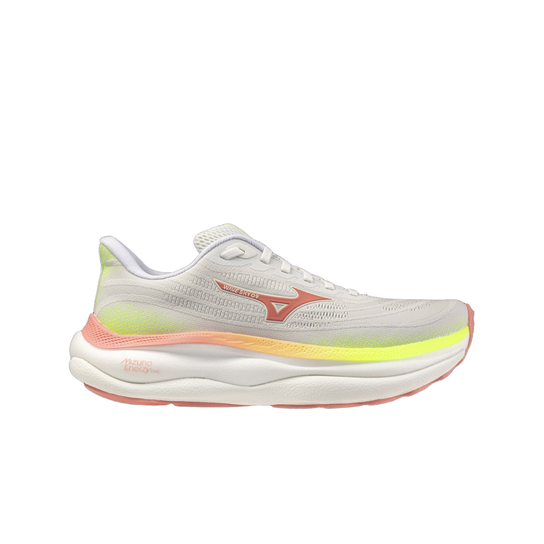 J1GD250291 (W) Mizuno Wave Sky 9 Gf White Desert Flower