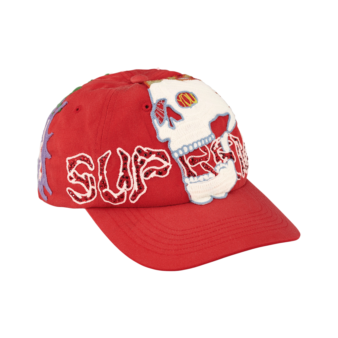 슈프림 WFST 6-패널 레드 - 26FW(Supreme WFST 6-Panel Red - 26FW) - 2