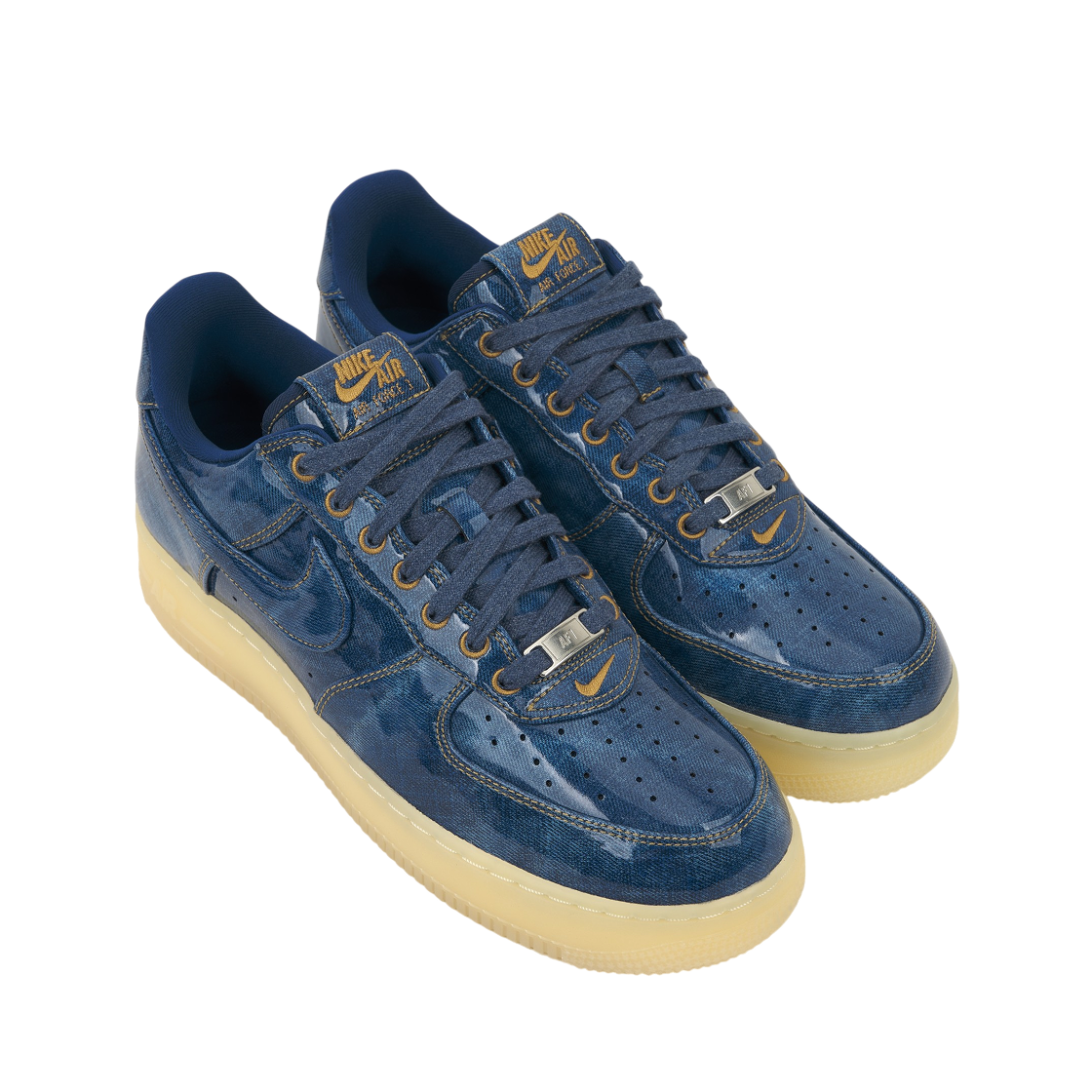 나이키 에어포스 1 레트로 코스탈 블루 블랙(Nike Air Force 1 Retro Coastal Blue Black) - 4
