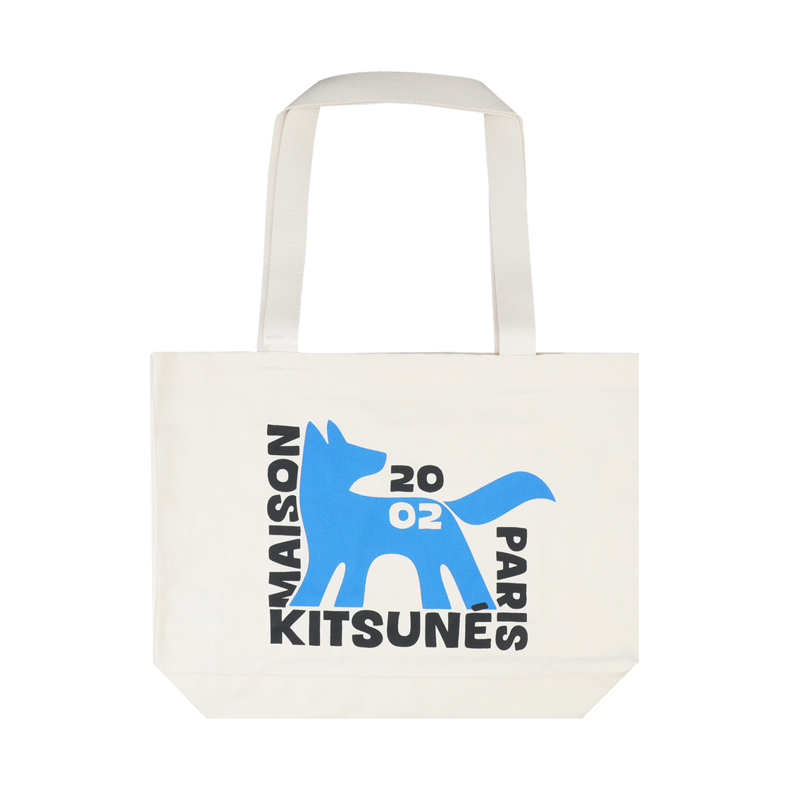 QU05110WW9042 P700 [25% 쿠폰] Maison Kitsune Gallery Fox Tote Bag Ecru
