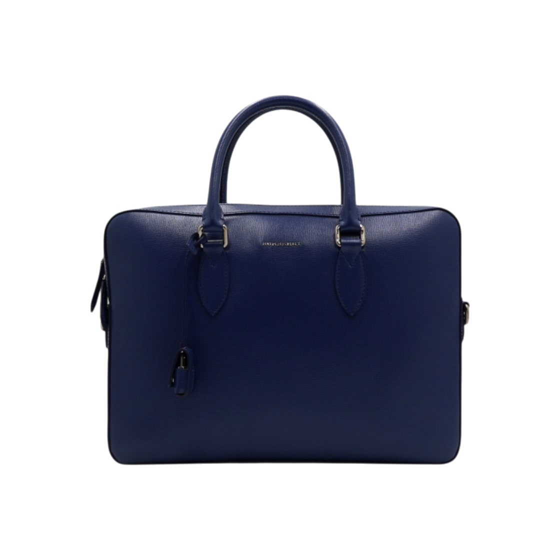 ITFHTK5RH7FQ Burberry Blue Leather Briefcase