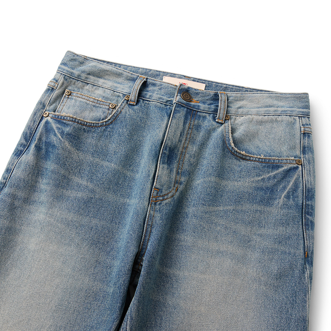 엠엠아이씨 바이어스 시프트 진 미드 블루(MMIC Bias Shift Jeans Mid Blue) - 2