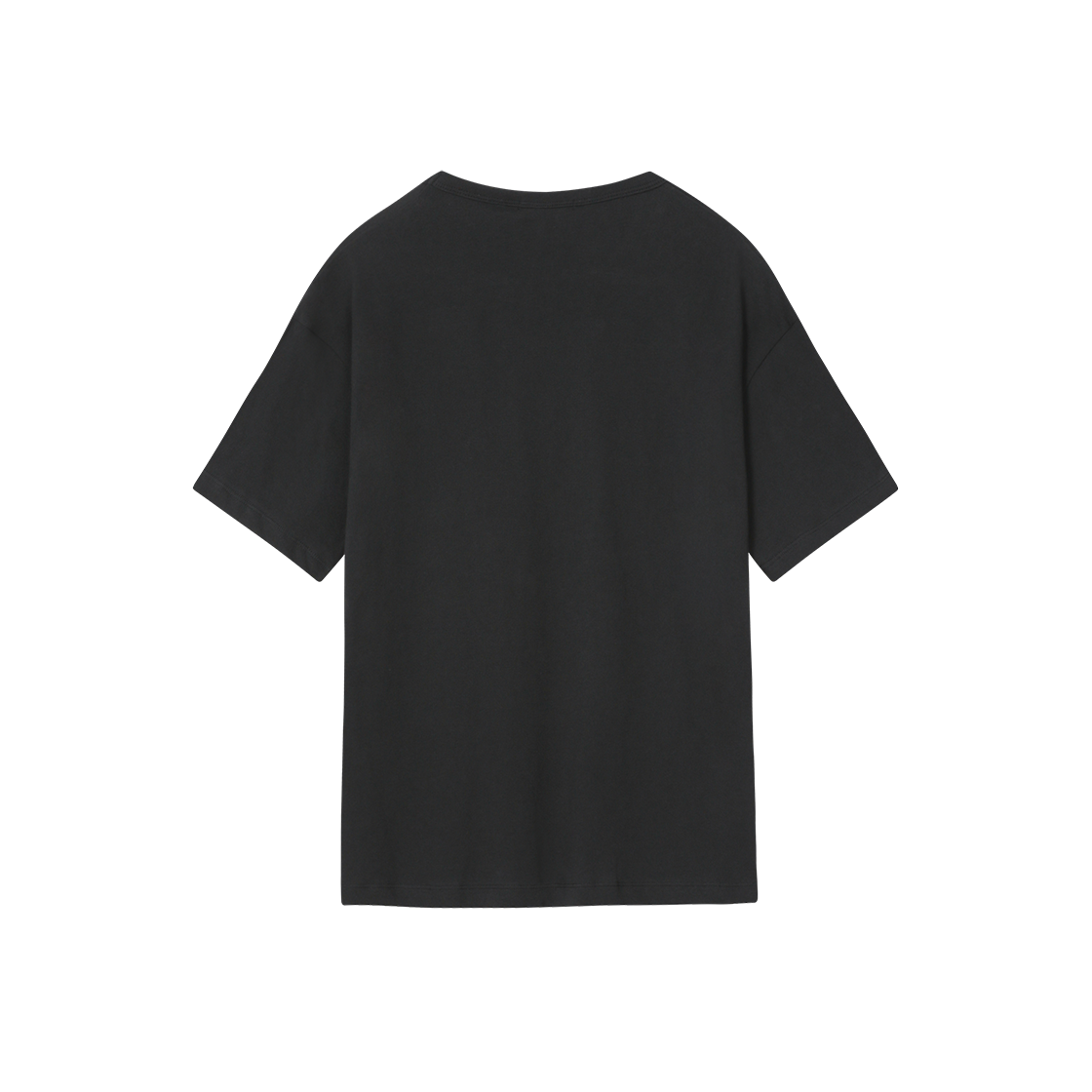 폴리테루 휴먼인덱스 베이시카 티셔츠 블랙(Polyteru Human Index Basica T-Shirt Black) - 2