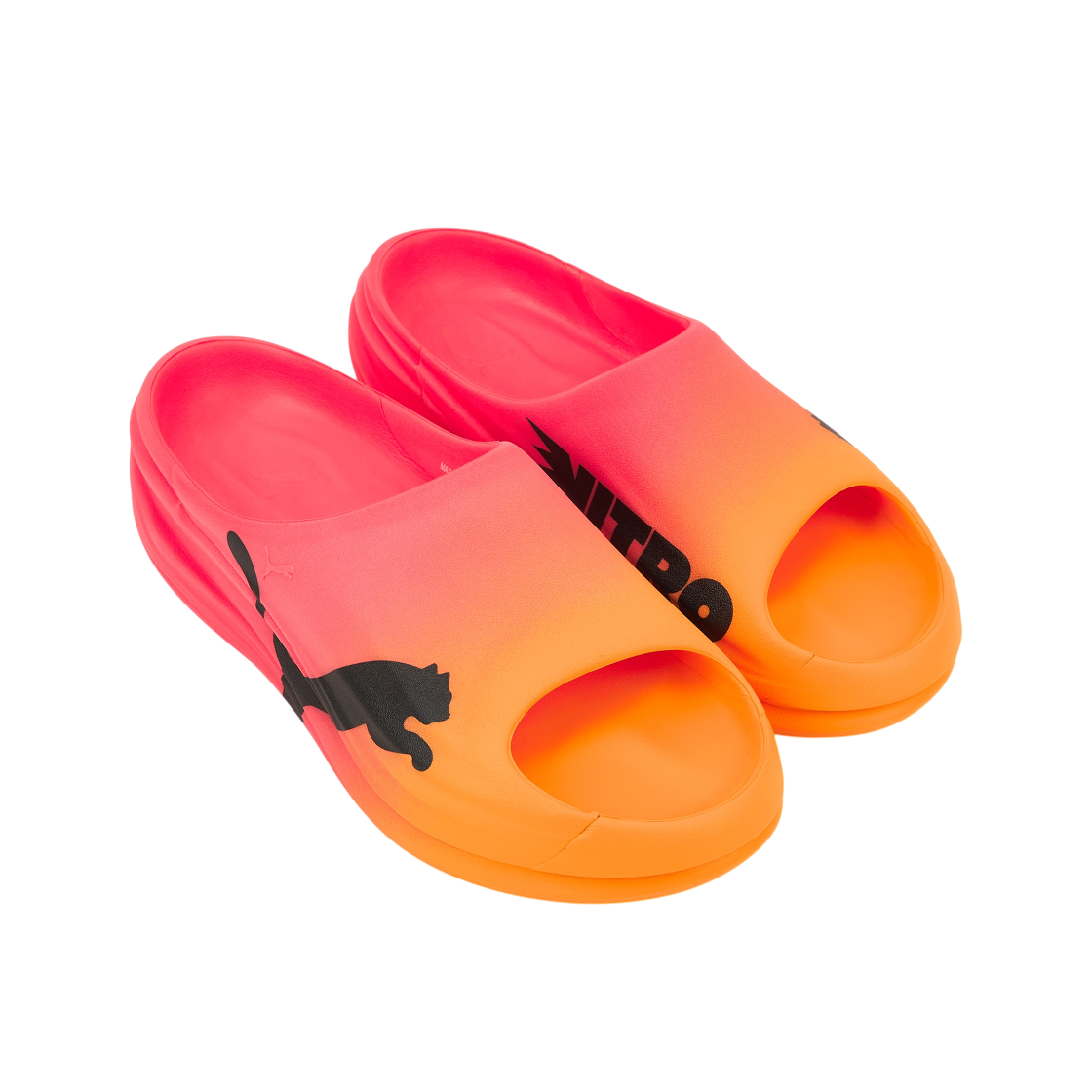 푸마 언와인드 나이트로캣 액티브 선셋 글로우 선 스트림(Puma Unwind Nitrocat Active Sunset Glow Sun Stream) - 4