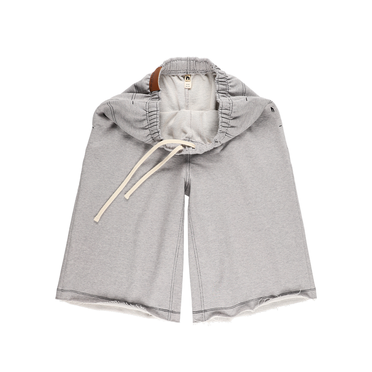 더이너스 데님 진 배기 버뮤다 스웨트 팬츠 멜란지(The Innrs The Denim Jeans Baggy Bermuda Sweat Pants Heather Grey) - 3