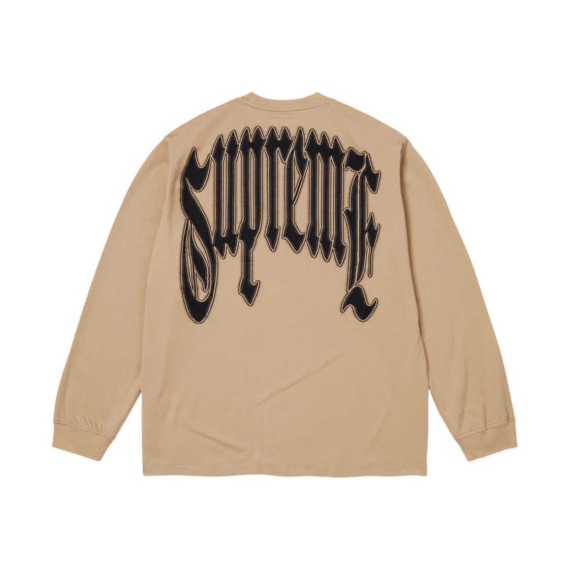 - Supreme Intarsia L/S Top Tan - 26FW