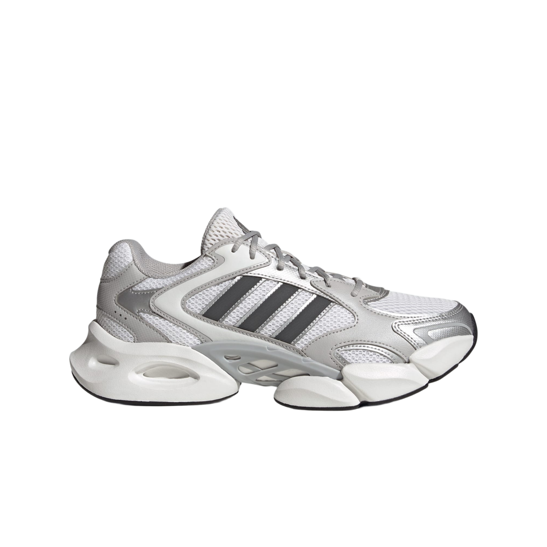JR6333 Adidas Megastride Crystal White Grey Two