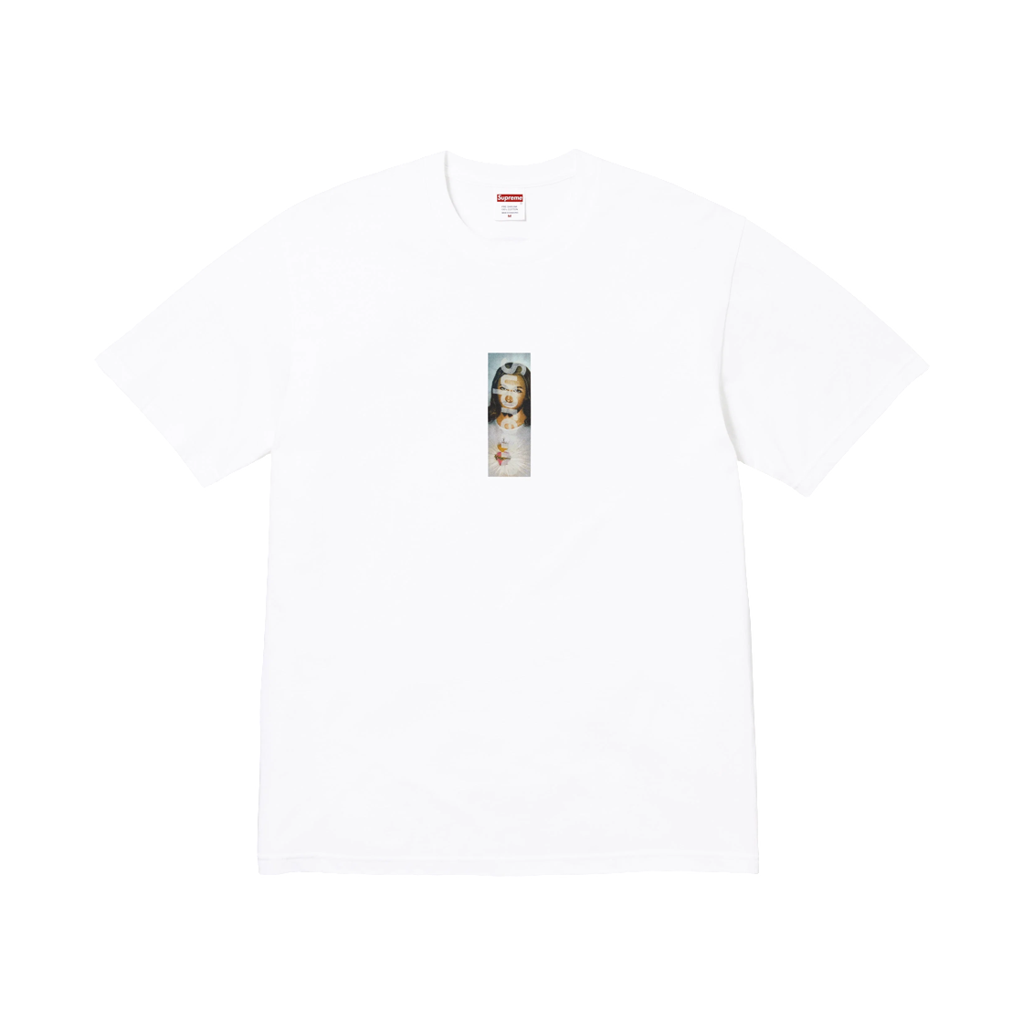 - Supreme Prayer Card Box Logo T-Shirt White - 26FW
