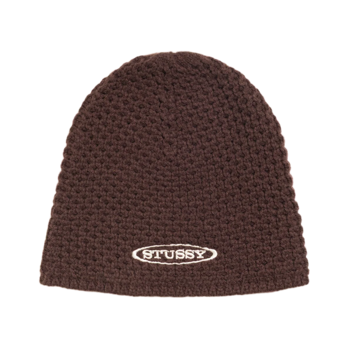 1321283 Stussy Textured Knit Skullcap Brown