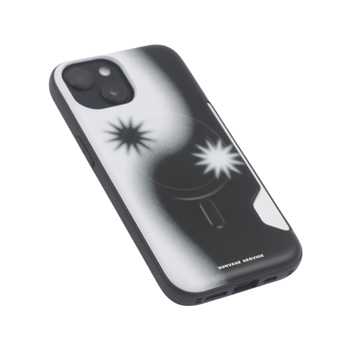 선베이스서비스 인양 케이스 블랙 (맥세이프 카드 범퍼) 아이폰(sunvase service YIN YANG CASE_BLACK (magsafe card bumper) iPhone) - 2