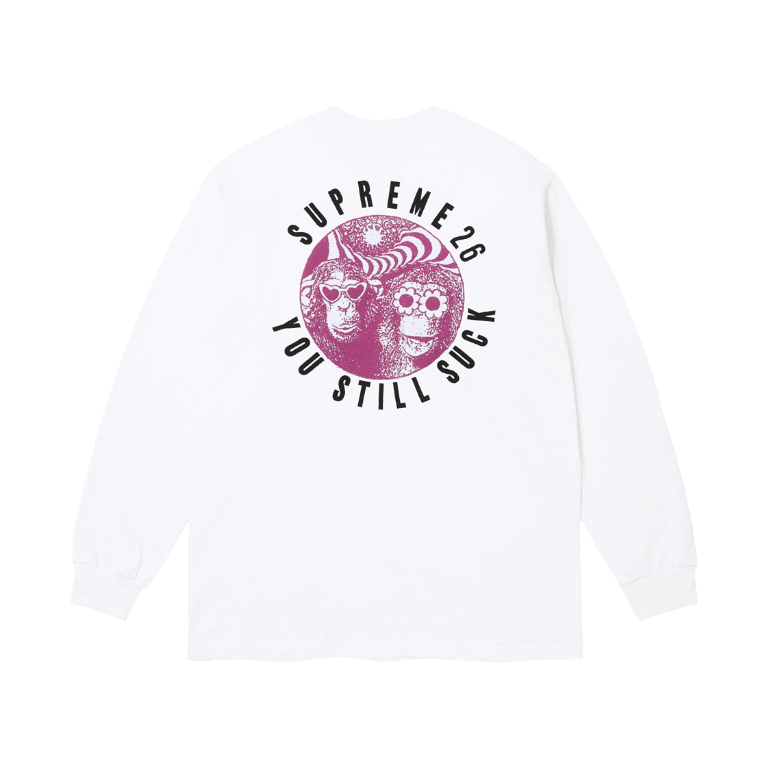 슈프림 유 스틸 썩 롱슬리브 티셔츠 화이트 - 26FW(Supreme You Still Suck L/S T-Shirt White - 26FW) - 2