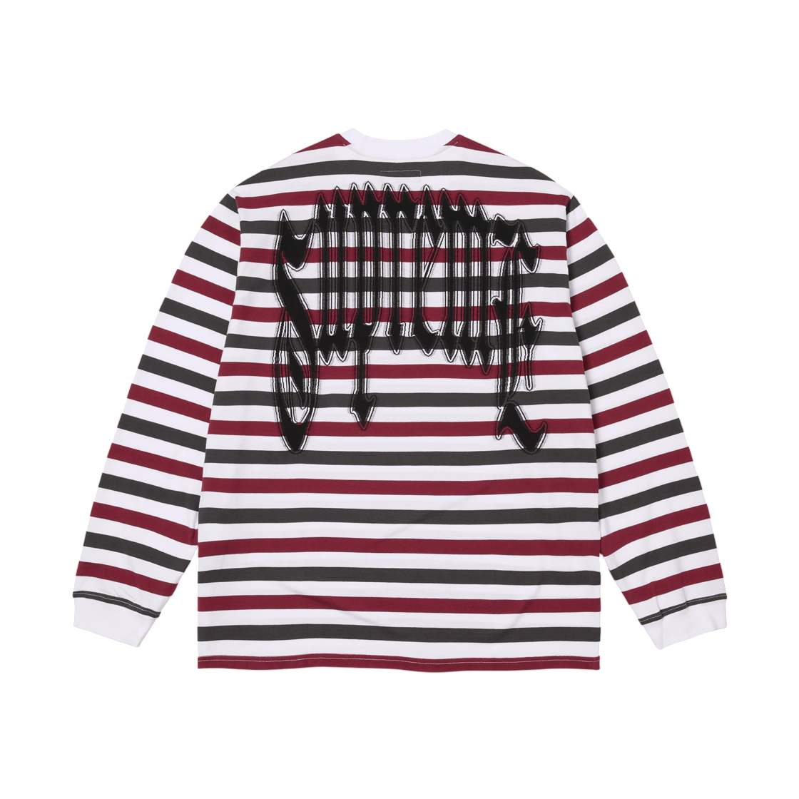 - Supreme Intarsia L/S Top Stripe - 26FW