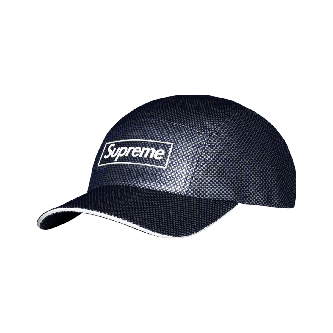 슈프림 메탈릭 메쉬 캠프캡 네이비 - 26FW(Supreme Metallic Mesh Camp Cap Navy - 26FW) - 2