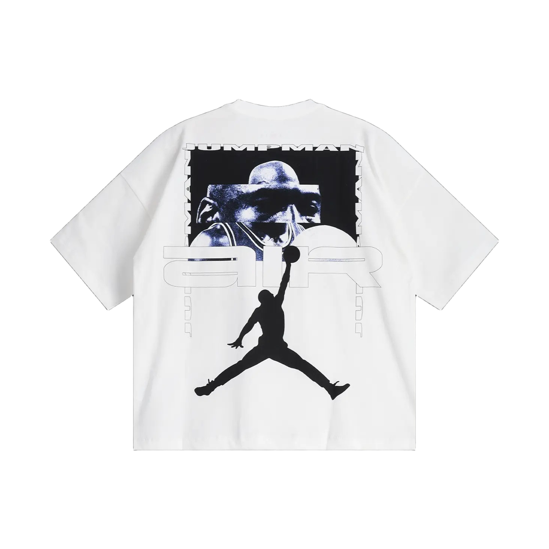 IR1622-100 Jordan Air Jumpman Short Sleeve T-Shirt White