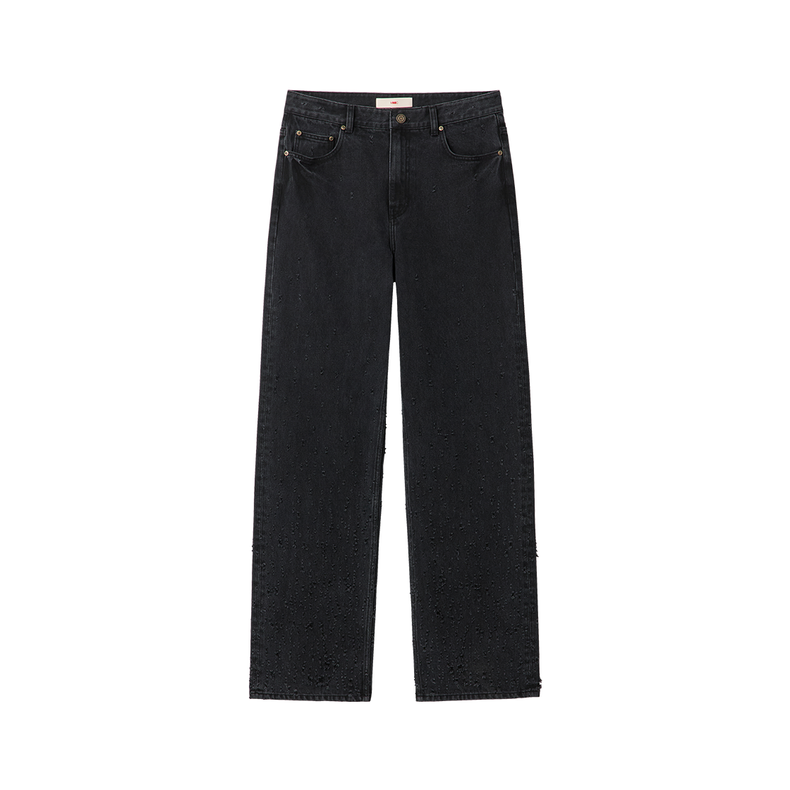 엠엠아이씨 글림 트레이스 진 블랙(MMIC Gleam Trace Jeans Black)