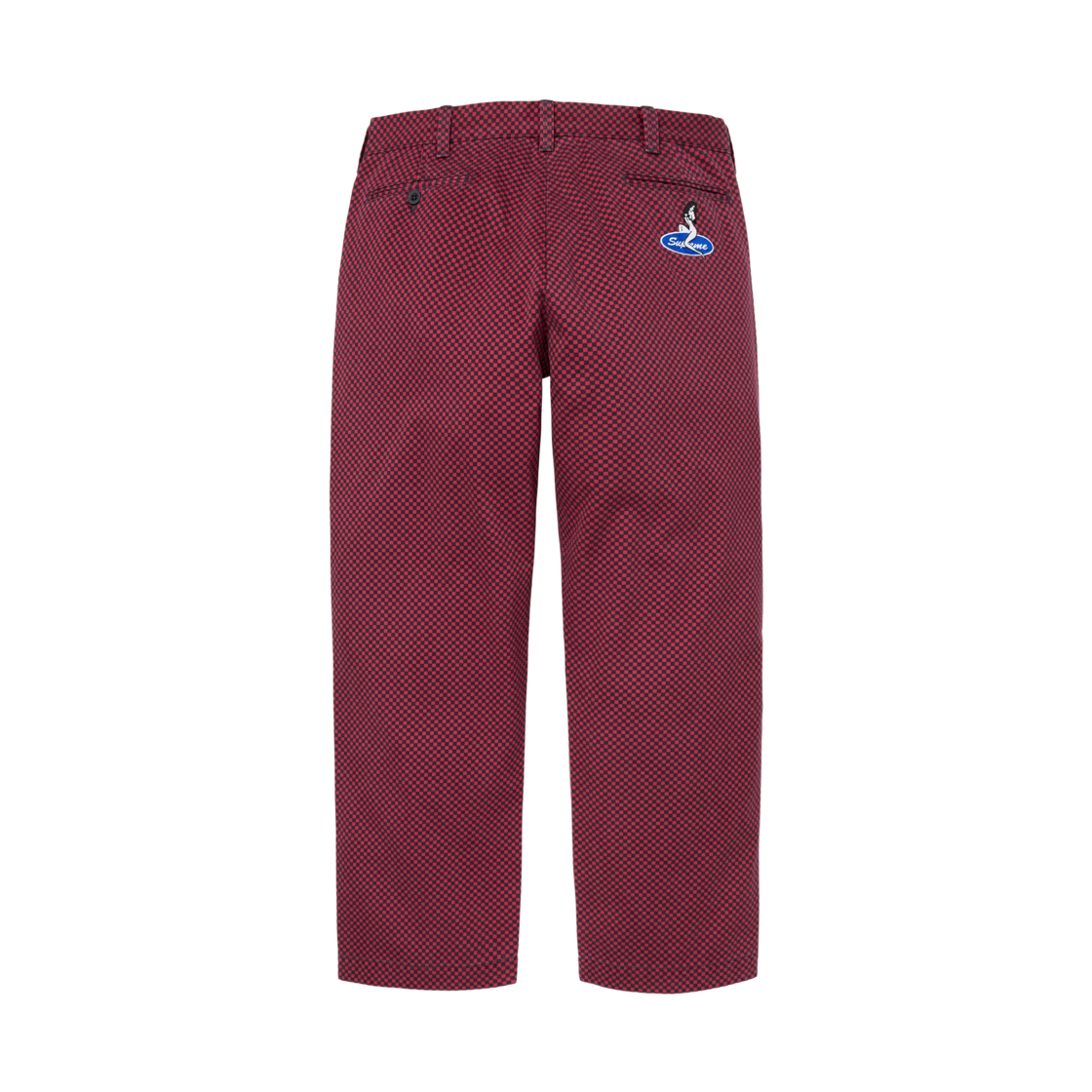 슈프림 치노 팬츠 레드 체커보드 - 26FW(Supreme Chino Pant Red Checkerboard - 26FW) - 2