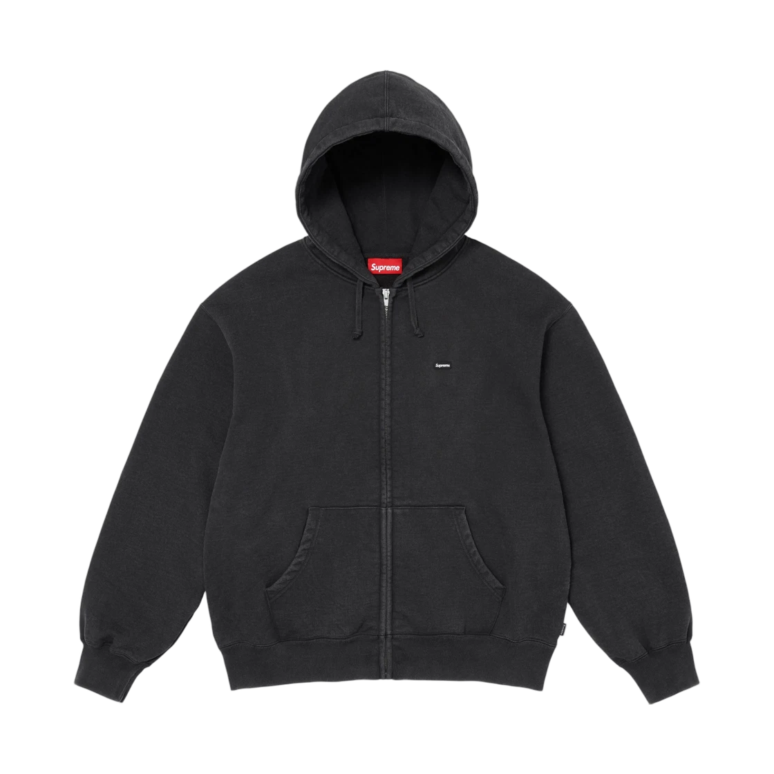 Supreme Supreme Small Box Zip Up Hooded Sweatshirt Black - 26FW · M