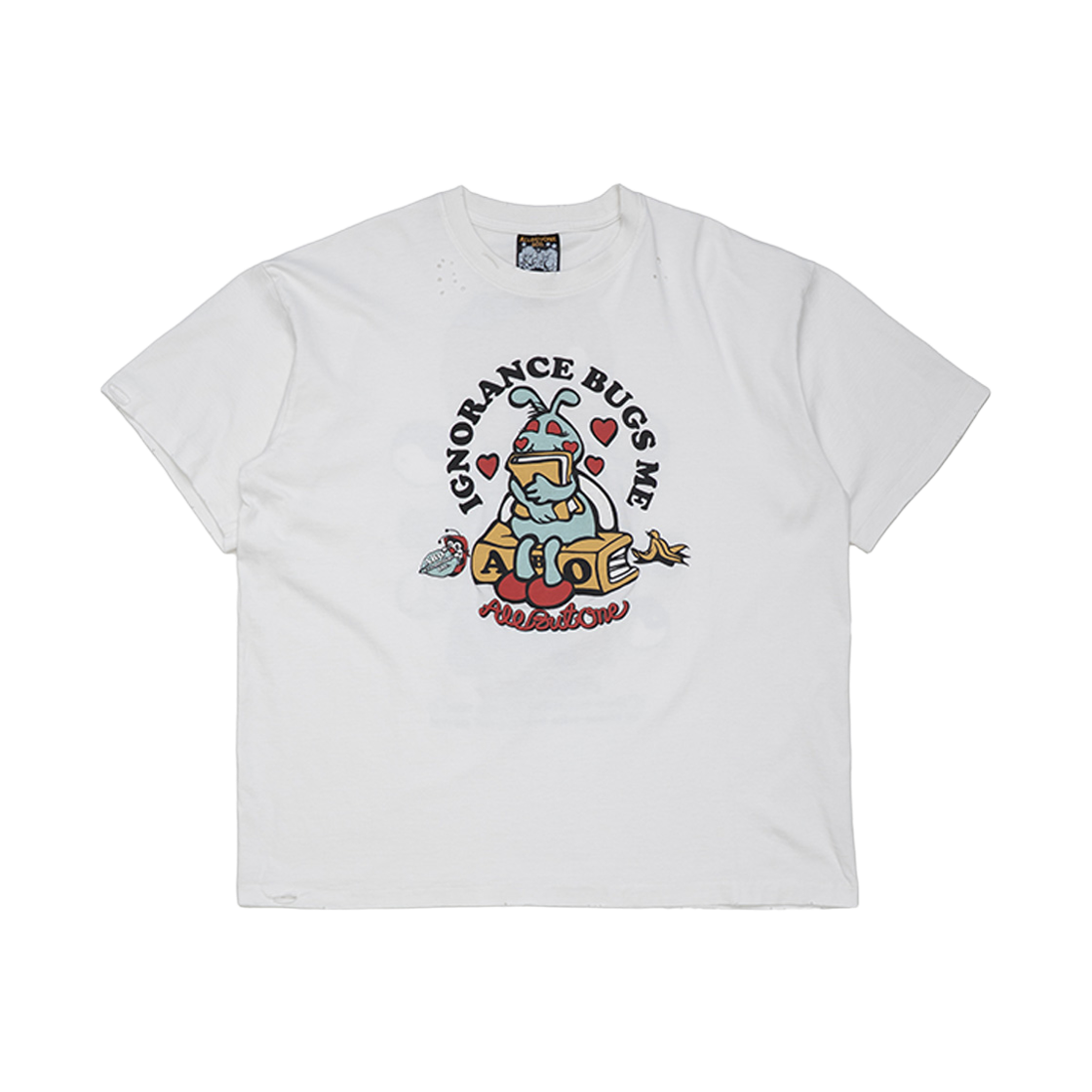 AB26SS21_copy ABO Bugs Tee White
