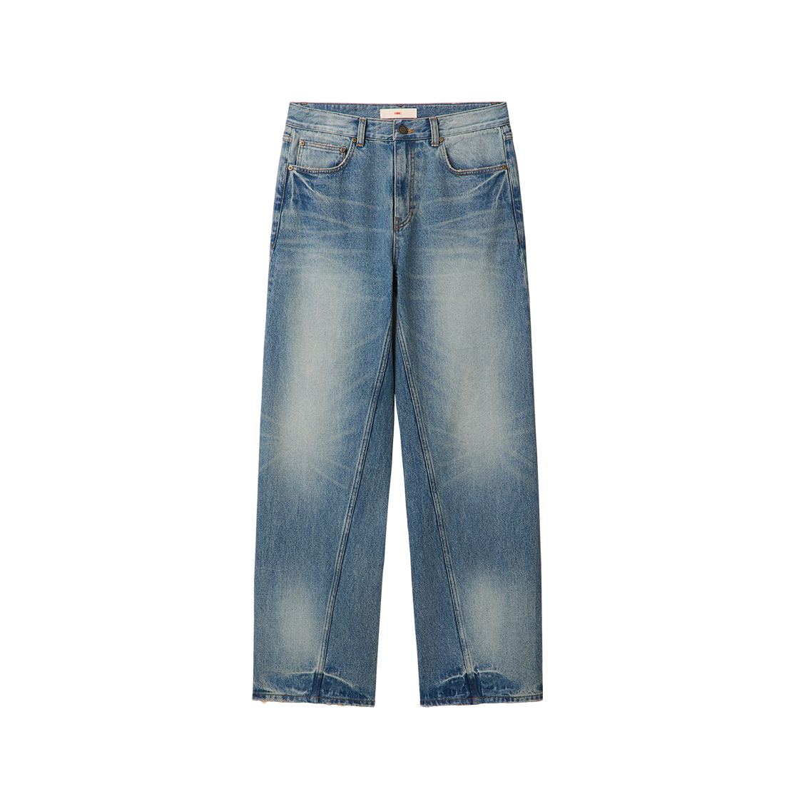 엠엠아이씨 바이어스 시프트 진 미드 블루(MMIC Bias Shift Jeans Mid Blue) - 1