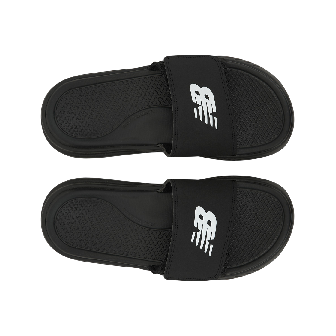 뉴발란스 쿠셔닝 슬라이드 블랙(New Balance Cushioning Slide Black) - 5