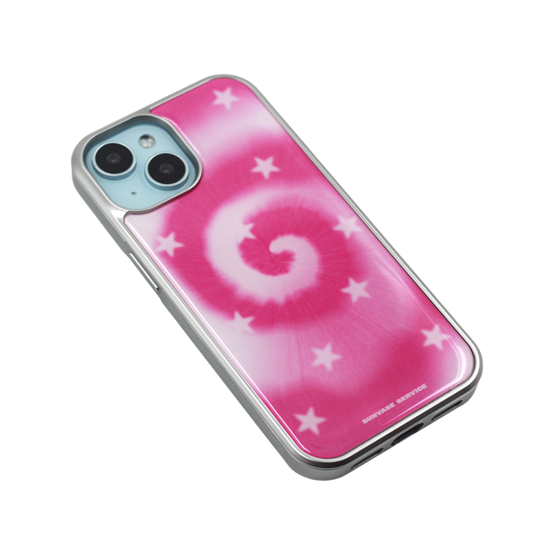 선베이스서비스 힙노틱 스타 케이스 핑크 (실버 에폭시) 아이폰(sunvase service HYPNOTIC STAR CASE_PINK (silver epoxy) iPhone) - 2