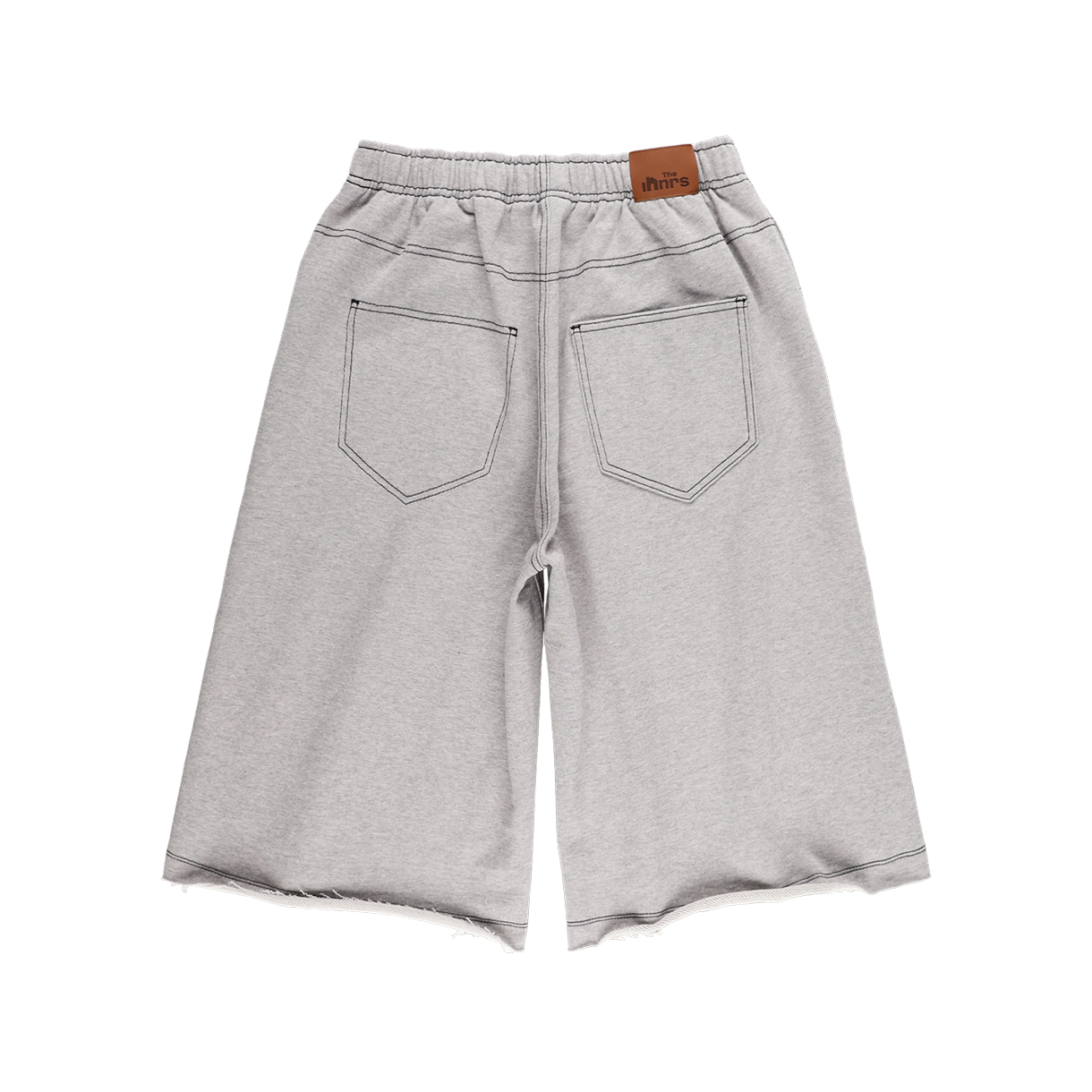 A1BF5N030713-M The Innrs The Denim Jeans Baggy Bermuda Sweat Pants Heather Grey