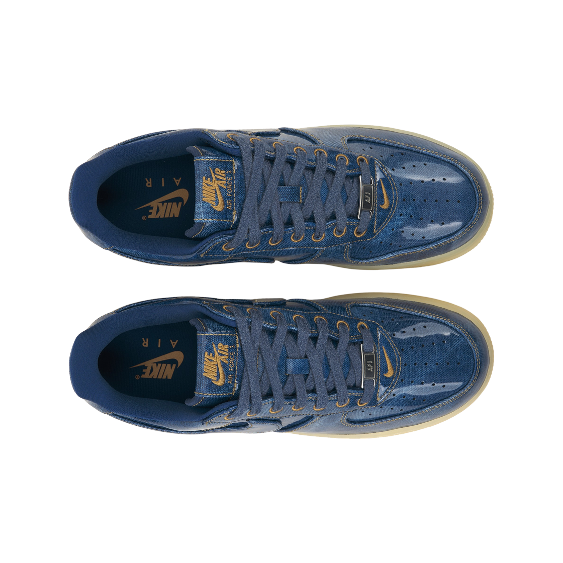 나이키 에어포스 1 레트로 코스탈 블루 블랙(Nike Air Force 1 Retro Coastal Blue Black) - 5