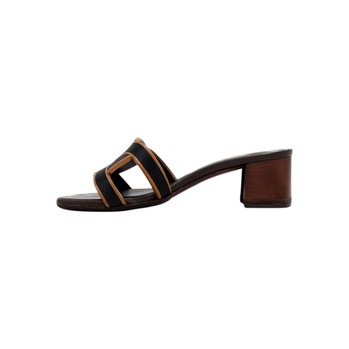 ITP4QLO9JNQ8 Tod's Brown Leather Catena Kate SlipOn Mules