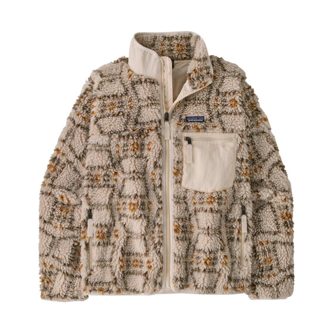 23075 (W) Patagonia Classic Retro-X Fleece Jacket Snowshoe Hare Natural